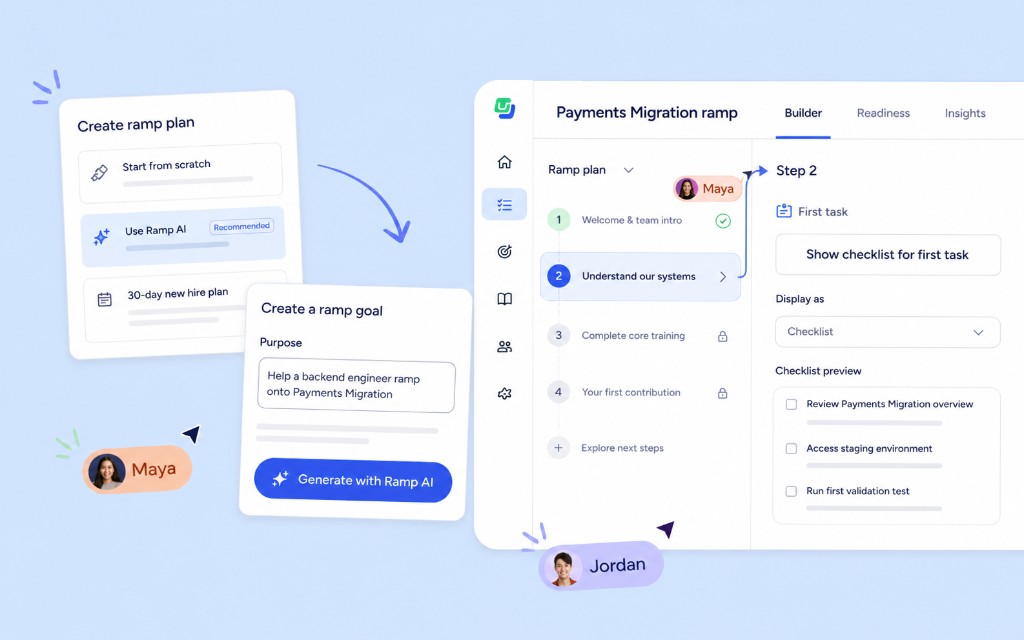 Onboardy builder creating a payments migration ramp plan with Ramp AI